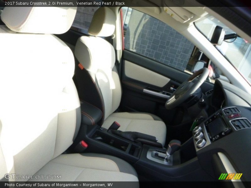 Venetian Red Pearl / Black 2017 Subaru Crosstrek 2.0i Premium