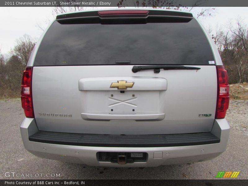 Sheer Silver Metallic / Ebony 2011 Chevrolet Suburban LT