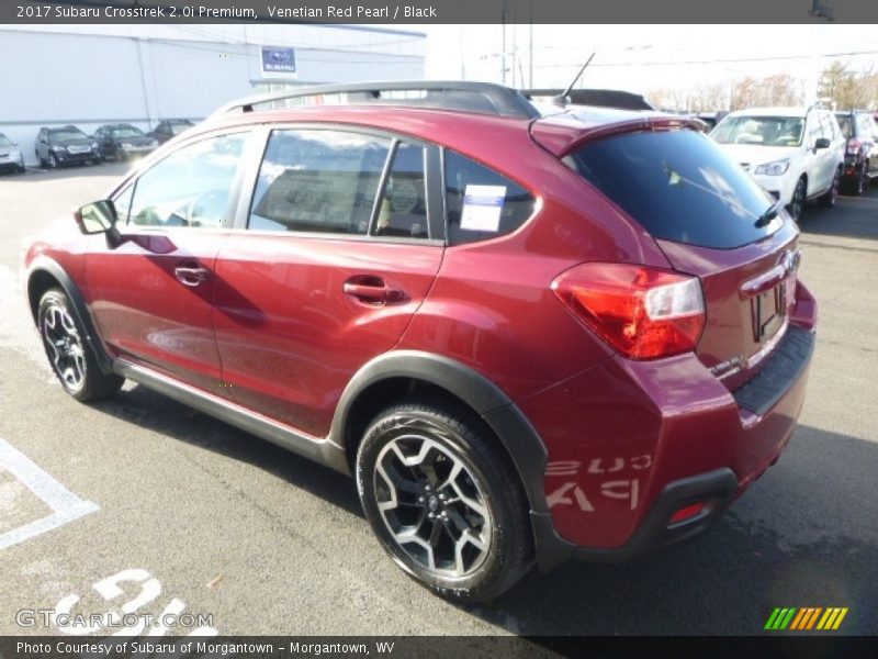Venetian Red Pearl / Black 2017 Subaru Crosstrek 2.0i Premium