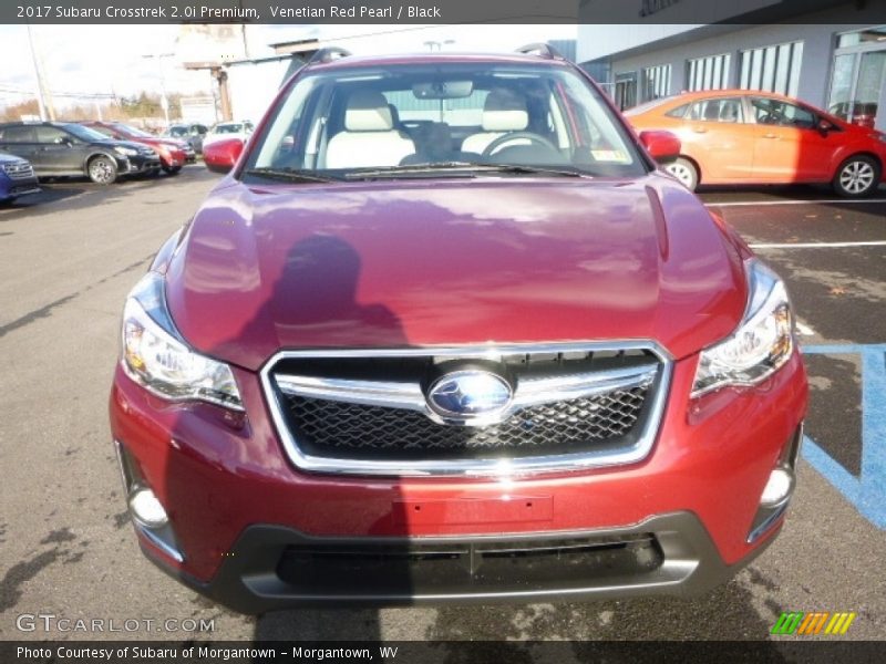 Venetian Red Pearl / Black 2017 Subaru Crosstrek 2.0i Premium