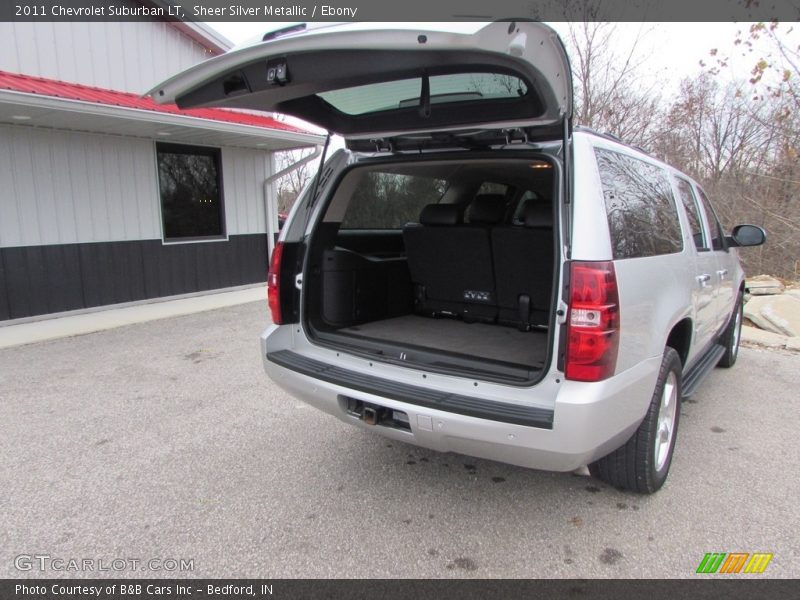 Sheer Silver Metallic / Ebony 2011 Chevrolet Suburban LT