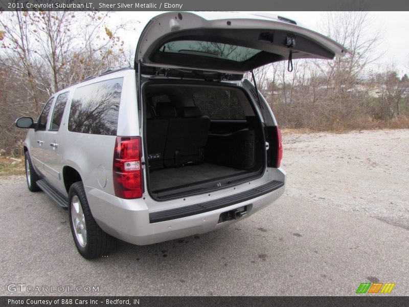 Sheer Silver Metallic / Ebony 2011 Chevrolet Suburban LT