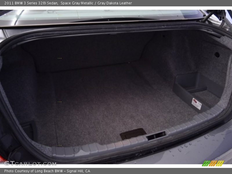 Space Gray Metallic / Gray Dakota Leather 2011 BMW 3 Series 328i Sedan