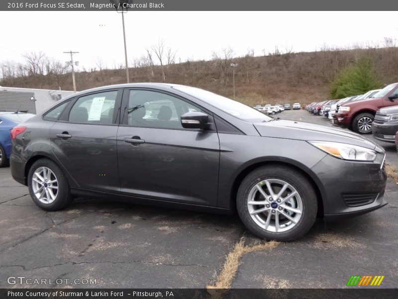 Magnetic / Charcoal Black 2016 Ford Focus SE Sedan