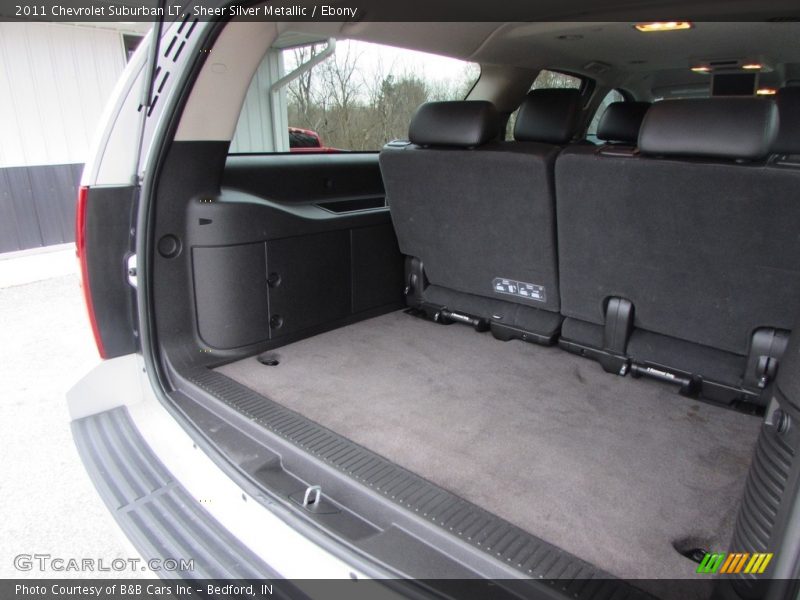 Sheer Silver Metallic / Ebony 2011 Chevrolet Suburban LT