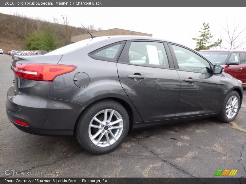 Magnetic / Charcoal Black 2016 Ford Focus SE Sedan