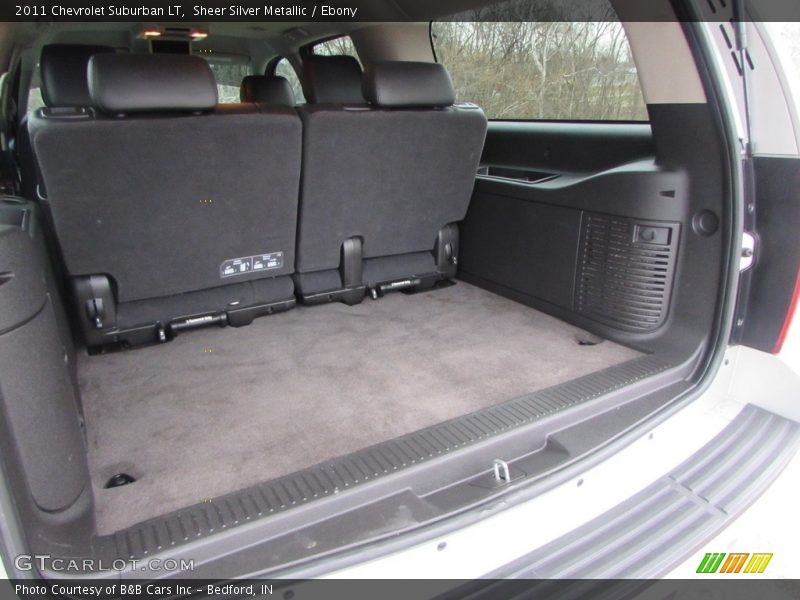 Sheer Silver Metallic / Ebony 2011 Chevrolet Suburban LT