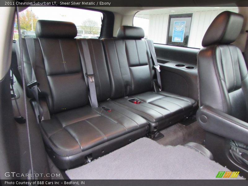 Sheer Silver Metallic / Ebony 2011 Chevrolet Suburban LT