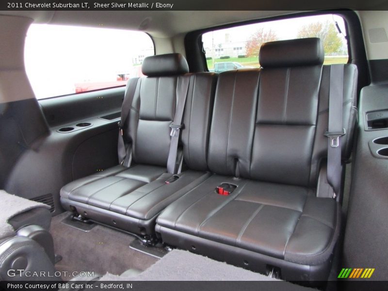 Sheer Silver Metallic / Ebony 2011 Chevrolet Suburban LT