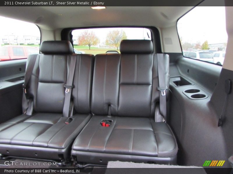 Sheer Silver Metallic / Ebony 2011 Chevrolet Suburban LT