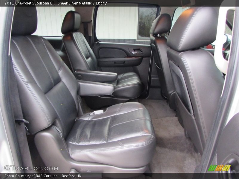 Sheer Silver Metallic / Ebony 2011 Chevrolet Suburban LT