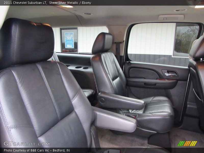 Sheer Silver Metallic / Ebony 2011 Chevrolet Suburban LT
