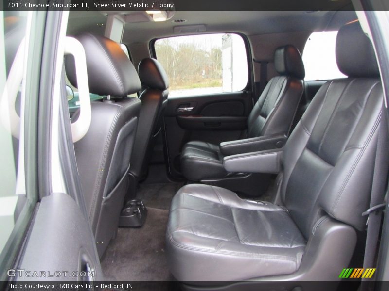 Sheer Silver Metallic / Ebony 2011 Chevrolet Suburban LT