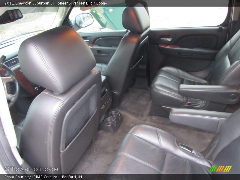 Sheer Silver Metallic / Ebony 2011 Chevrolet Suburban LT