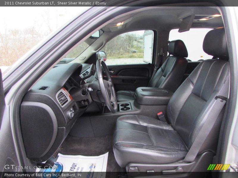Sheer Silver Metallic / Ebony 2011 Chevrolet Suburban LT