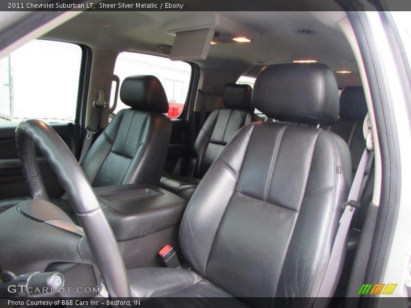 Sheer Silver Metallic / Ebony 2011 Chevrolet Suburban LT