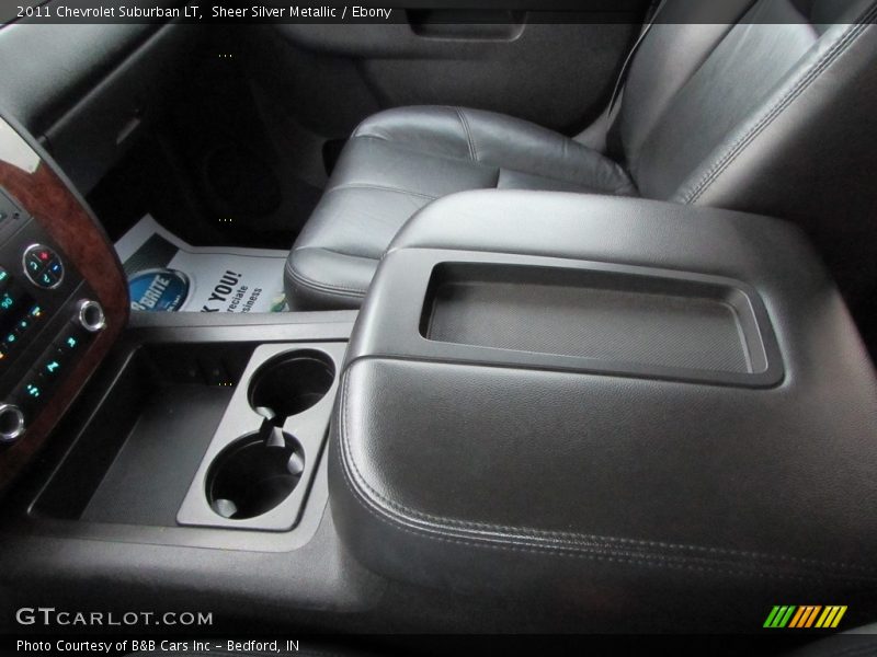 Sheer Silver Metallic / Ebony 2011 Chevrolet Suburban LT