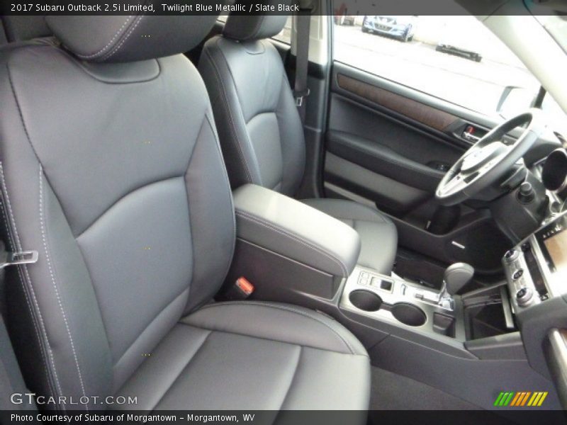 Twilight Blue Metallic / Slate Black 2017 Subaru Outback 2.5i Limited