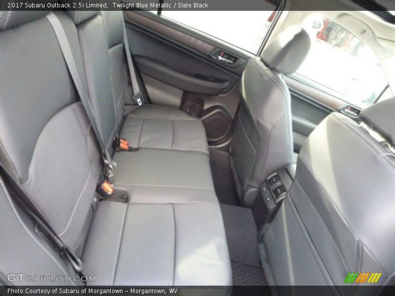 Twilight Blue Metallic / Slate Black 2017 Subaru Outback 2.5i Limited