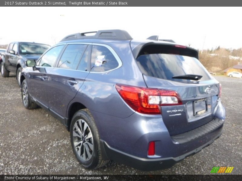 Twilight Blue Metallic / Slate Black 2017 Subaru Outback 2.5i Limited