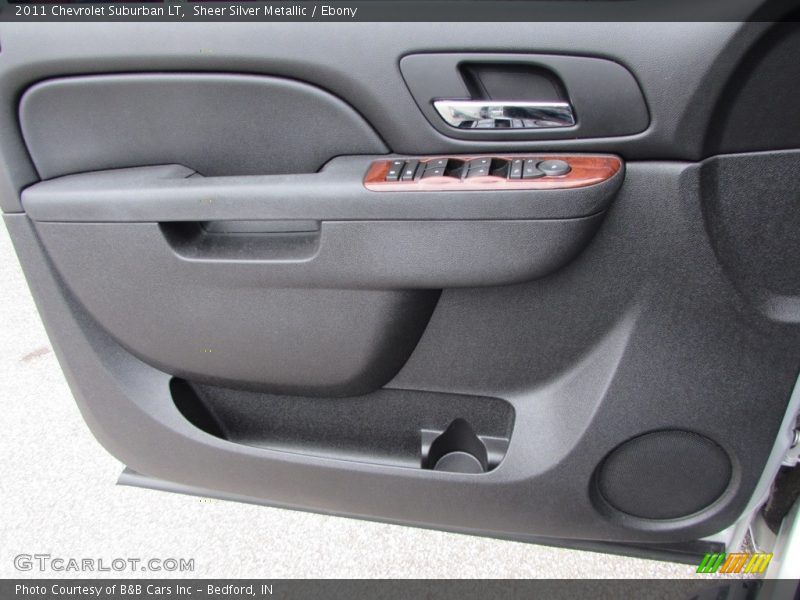 Sheer Silver Metallic / Ebony 2011 Chevrolet Suburban LT