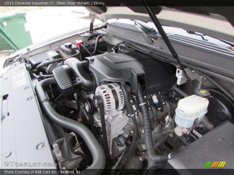Sheer Silver Metallic / Ebony 2011 Chevrolet Suburban LT