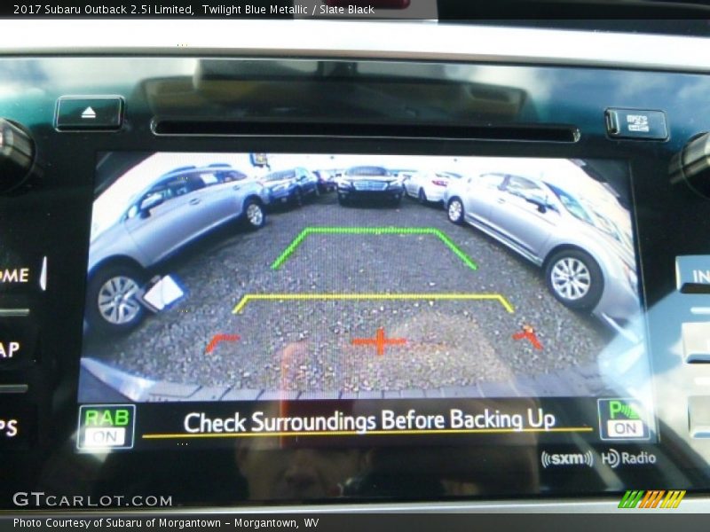 Twilight Blue Metallic / Slate Black 2017 Subaru Outback 2.5i Limited