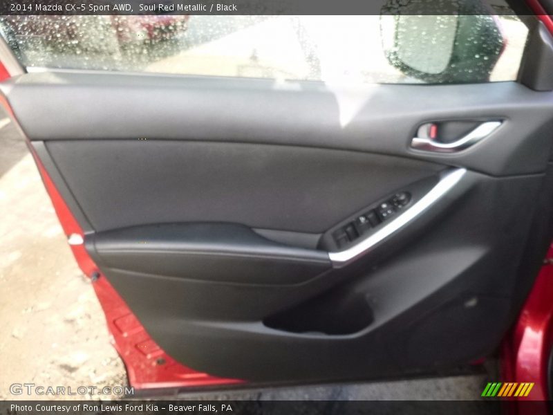 Soul Red Metallic / Black 2014 Mazda CX-5 Sport AWD