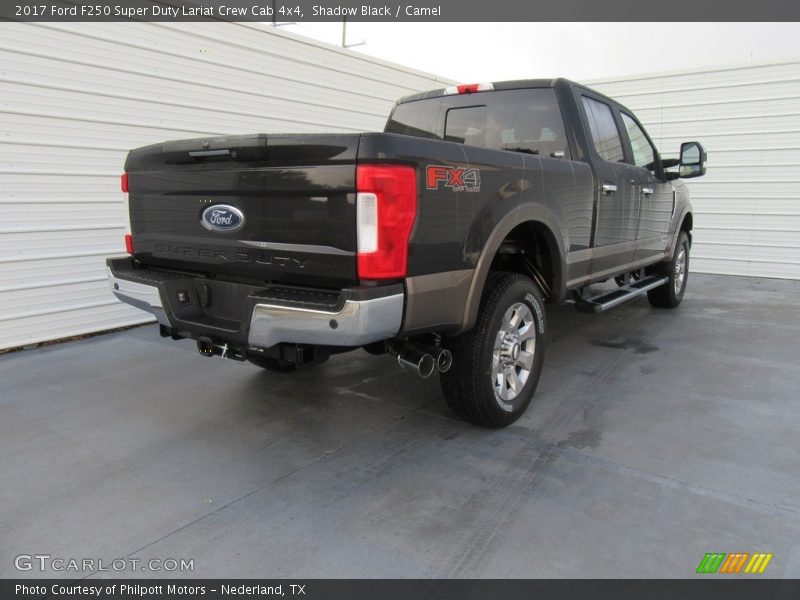 Shadow Black / Camel 2017 Ford F250 Super Duty Lariat Crew Cab 4x4