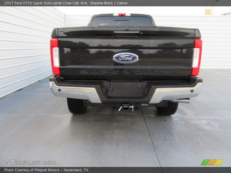 Shadow Black / Camel 2017 Ford F250 Super Duty Lariat Crew Cab 4x4