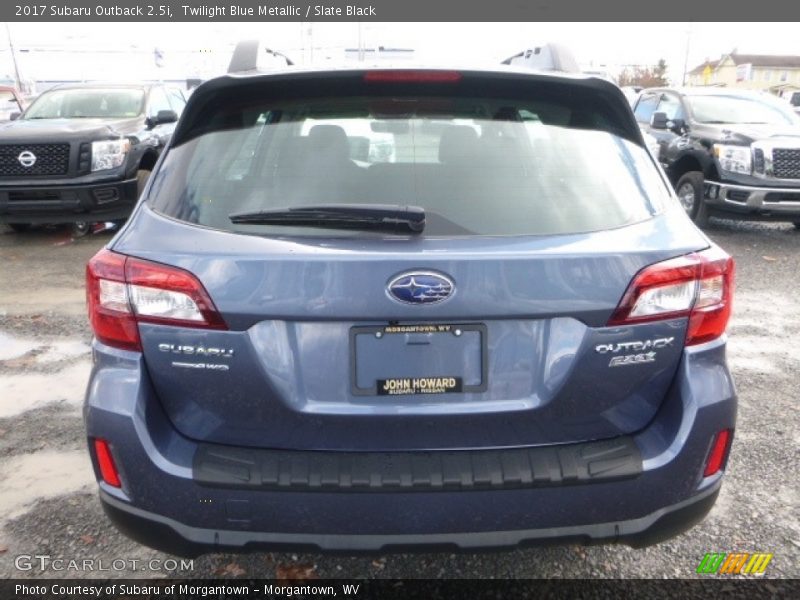 Twilight Blue Metallic / Slate Black 2017 Subaru Outback 2.5i