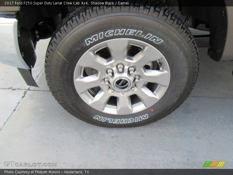 Shadow Black / Camel 2017 Ford F250 Super Duty Lariat Crew Cab 4x4