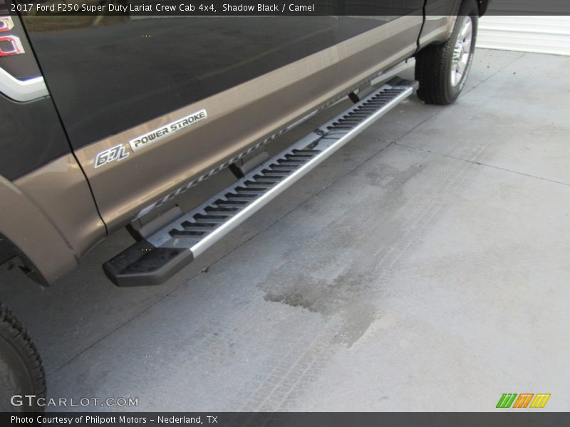 Shadow Black / Camel 2017 Ford F250 Super Duty Lariat Crew Cab 4x4