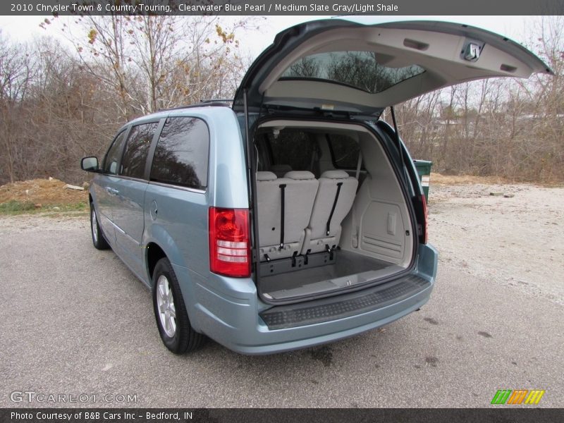 Clearwater Blue Pearl / Medium Slate Gray/Light Shale 2010 Chrysler Town & Country Touring