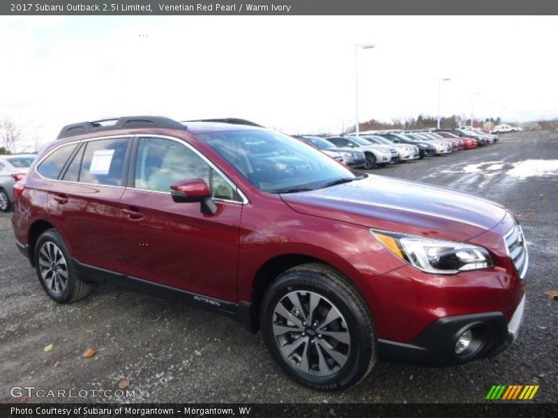 Venetian Red Pearl / Warm Ivory 2017 Subaru Outback 2.5i Limited