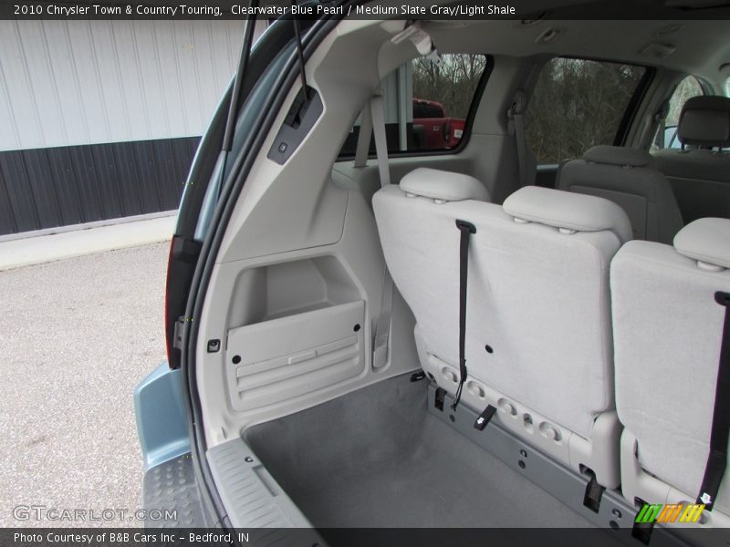 Clearwater Blue Pearl / Medium Slate Gray/Light Shale 2010 Chrysler Town & Country Touring