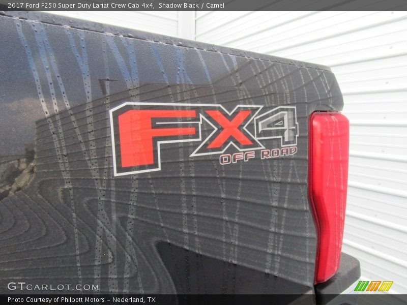 Shadow Black / Camel 2017 Ford F250 Super Duty Lariat Crew Cab 4x4