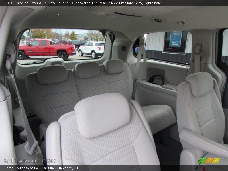 Clearwater Blue Pearl / Medium Slate Gray/Light Shale 2010 Chrysler Town & Country Touring