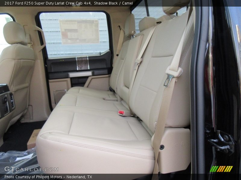 Shadow Black / Camel 2017 Ford F250 Super Duty Lariat Crew Cab 4x4