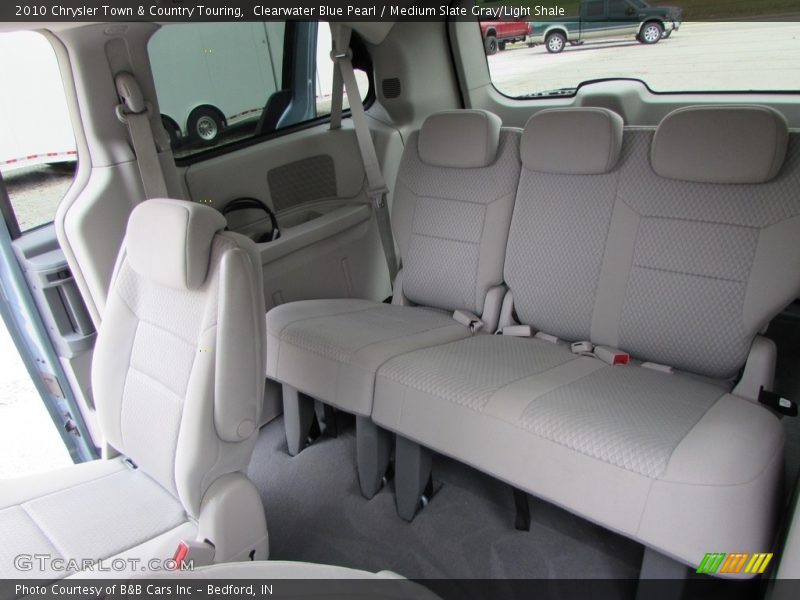 Clearwater Blue Pearl / Medium Slate Gray/Light Shale 2010 Chrysler Town & Country Touring