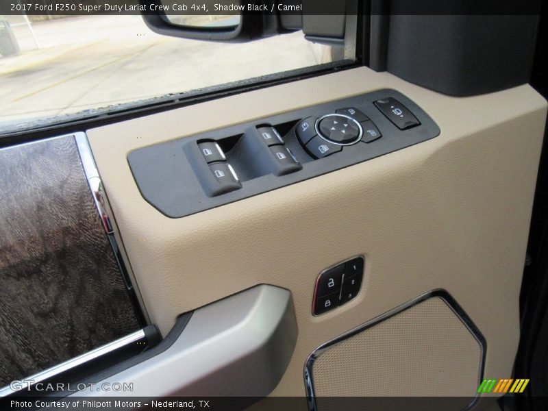 Shadow Black / Camel 2017 Ford F250 Super Duty Lariat Crew Cab 4x4