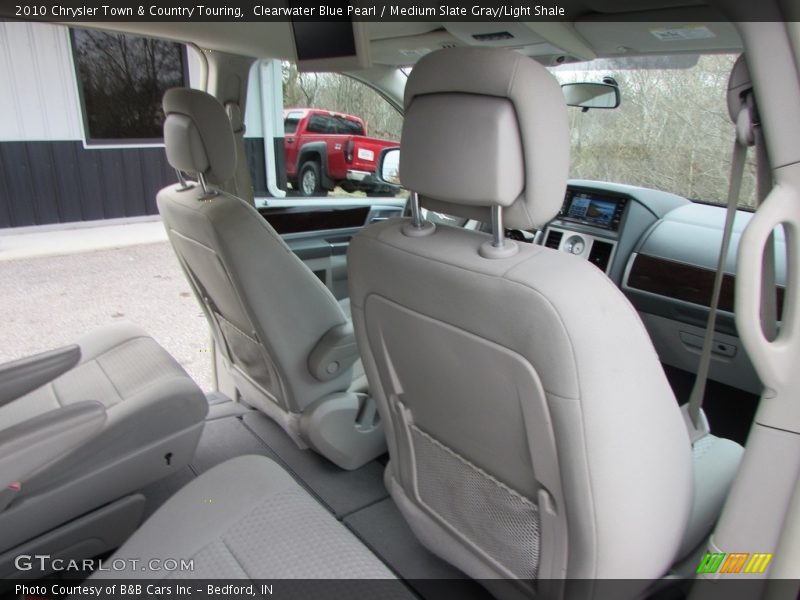 Clearwater Blue Pearl / Medium Slate Gray/Light Shale 2010 Chrysler Town & Country Touring