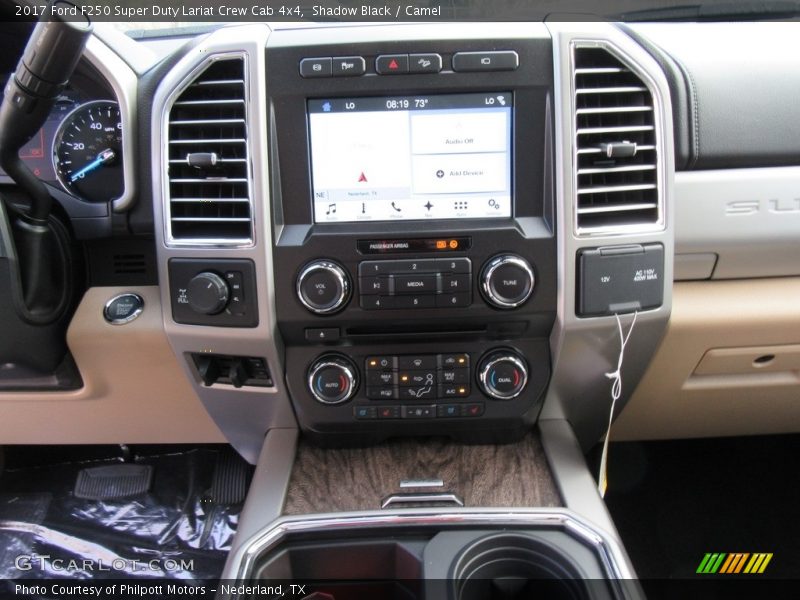 Shadow Black / Camel 2017 Ford F250 Super Duty Lariat Crew Cab 4x4