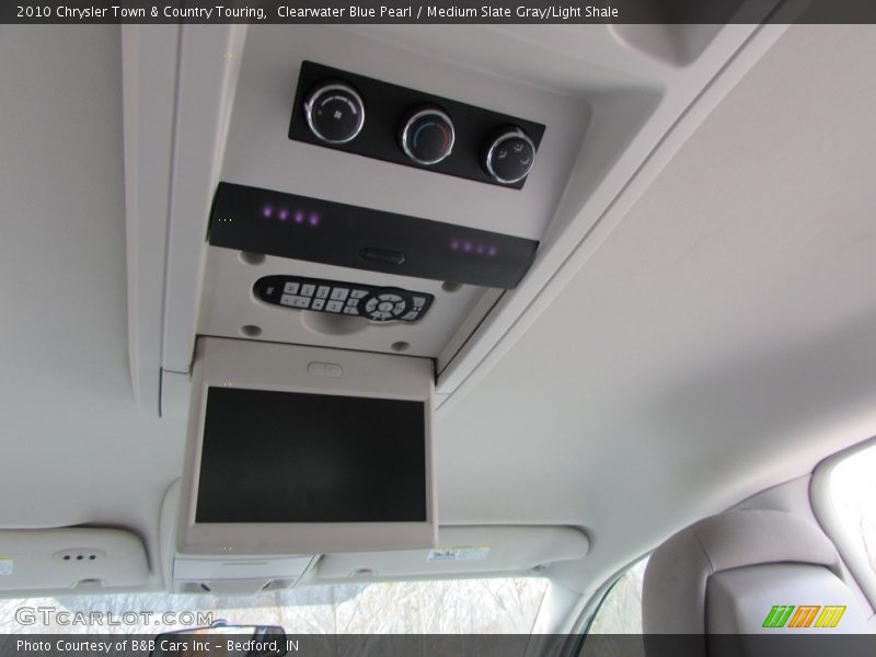 Clearwater Blue Pearl / Medium Slate Gray/Light Shale 2010 Chrysler Town & Country Touring