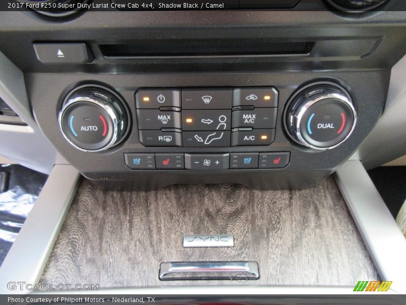 Shadow Black / Camel 2017 Ford F250 Super Duty Lariat Crew Cab 4x4