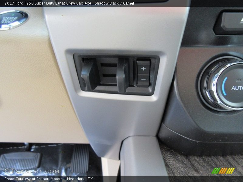 Shadow Black / Camel 2017 Ford F250 Super Duty Lariat Crew Cab 4x4
