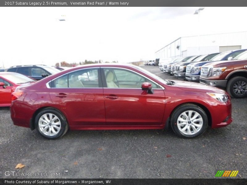 Venetian Red Pearl / Warm Ivory 2017 Subaru Legacy 2.5i Premium