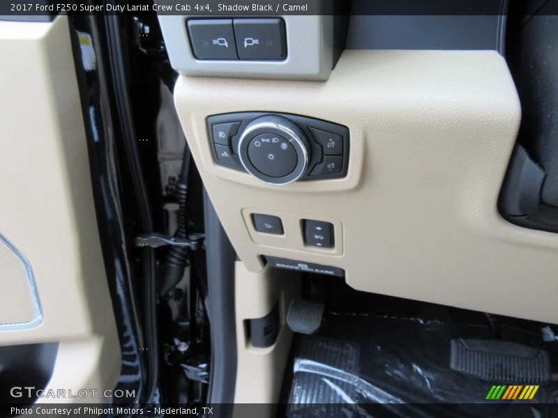 Shadow Black / Camel 2017 Ford F250 Super Duty Lariat Crew Cab 4x4