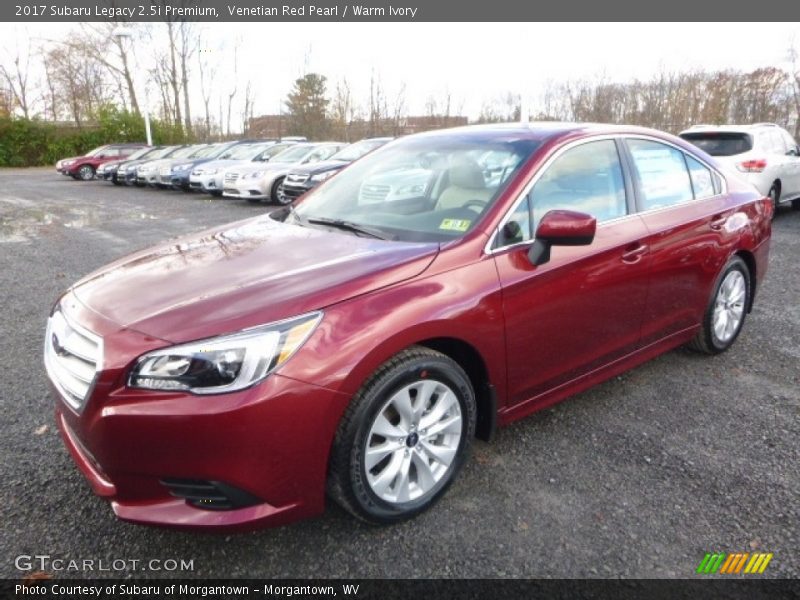 Venetian Red Pearl / Warm Ivory 2017 Subaru Legacy 2.5i Premium