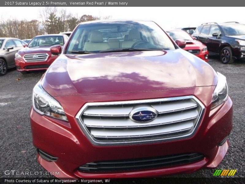 Venetian Red Pearl / Warm Ivory 2017 Subaru Legacy 2.5i Premium